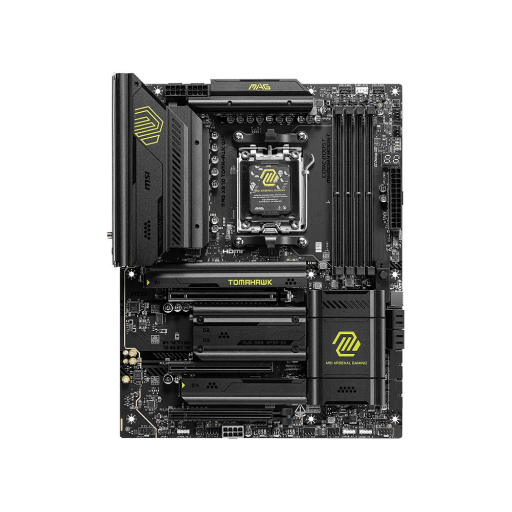 MSI Motherboard MAG X870 Tomahawk WIFI DDR5 For AMD view 2